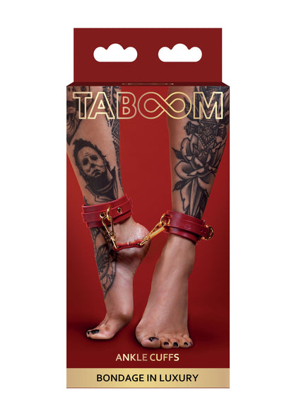 17151 taboom bondage in luxury ankle cuffs