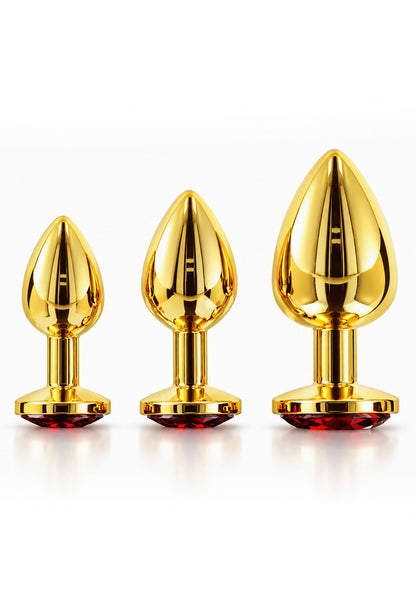 Butt Plug With Diamond Jewel L