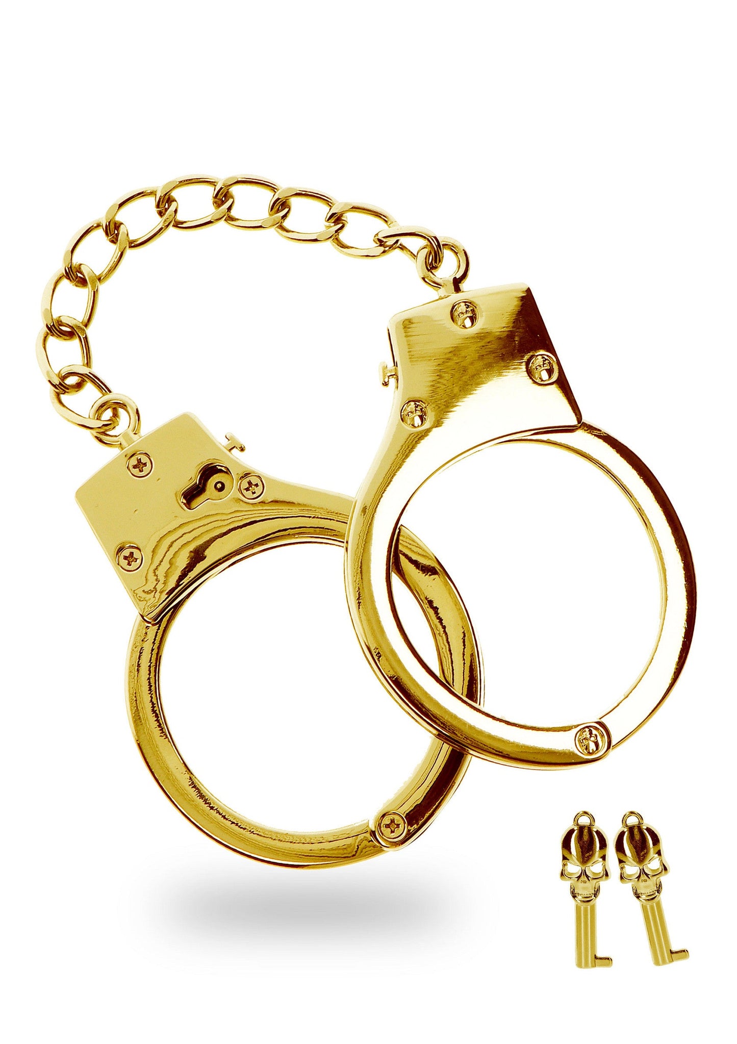 17170 taboom bondage in luxury gold plated bdsm handcuffs