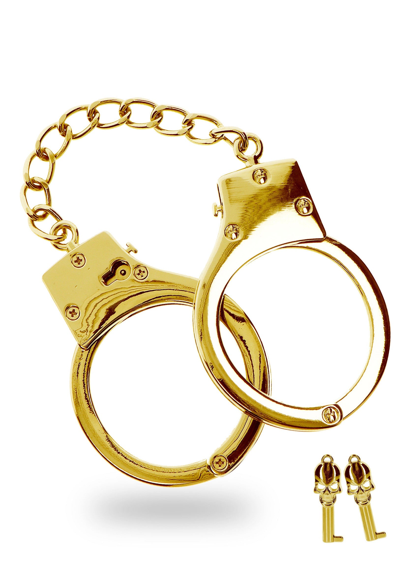 17170 taboom bondage in luxury gold plated bdsm handcuffs