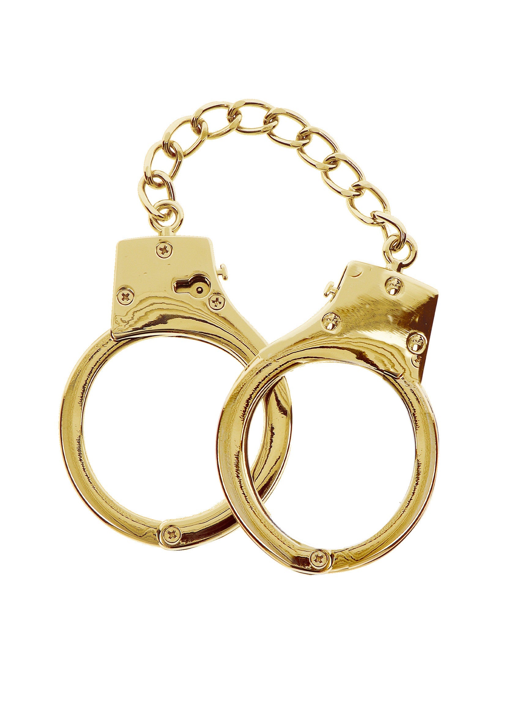 17170 taboom bondage in luxury gold plated bdsm handcuffs