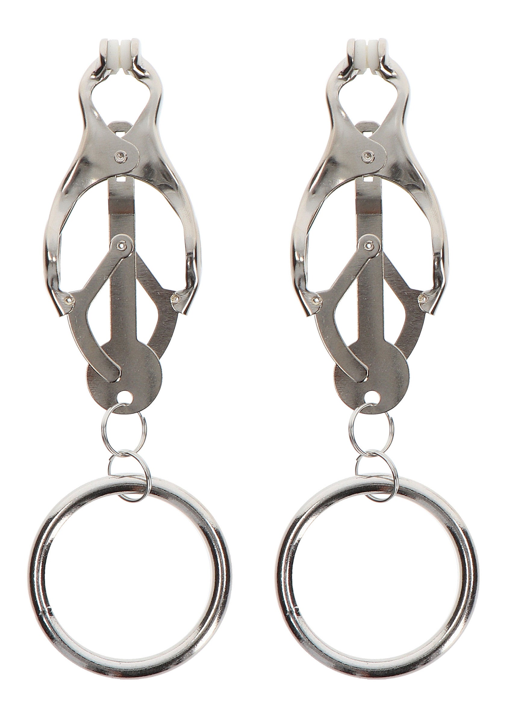 17283 taboom nipple play butterfly clamps with ring