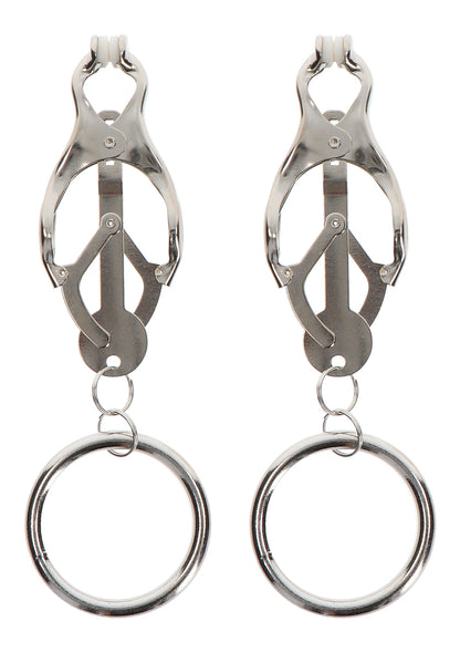17283 taboom nipple play butterfly clamps with ring