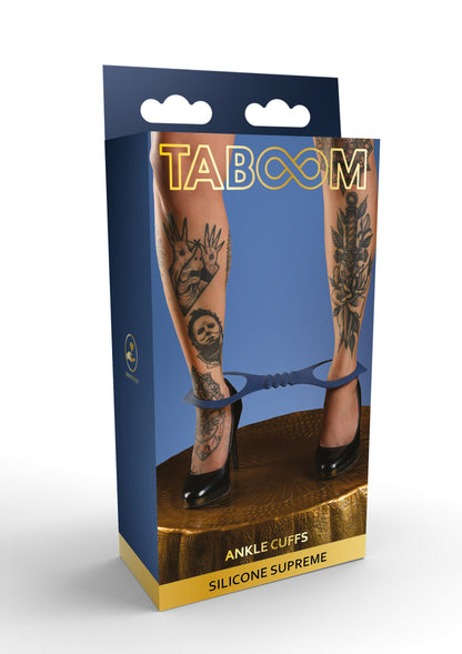 17351 taboom silicone supreme silicone ankle cuffs