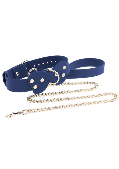 17354 taboom silicone supreme silicone collar and leash