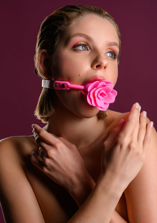 17404 taboom malibu rose ball gag