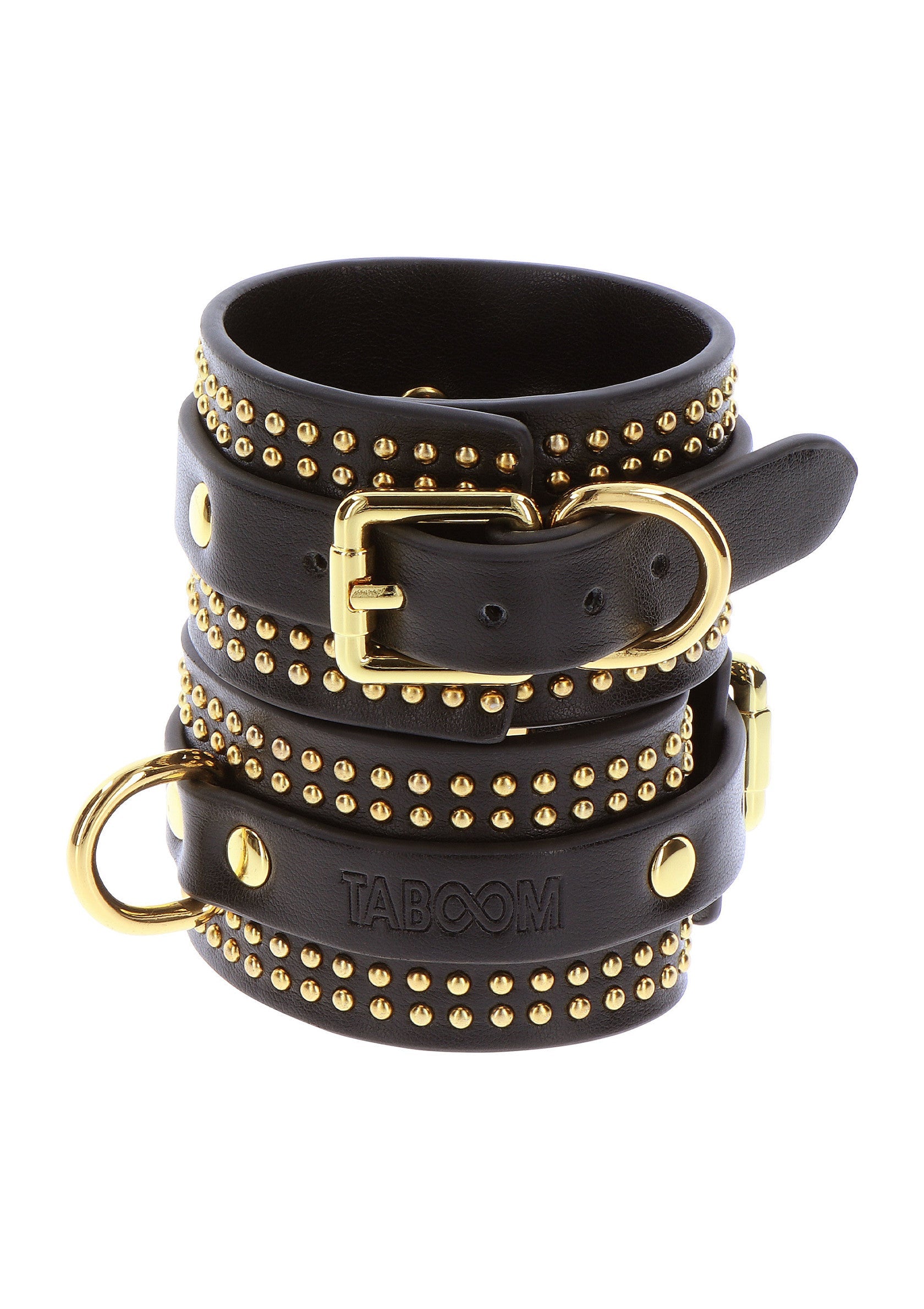 17420 taboom vogue studded wrist cuffs set