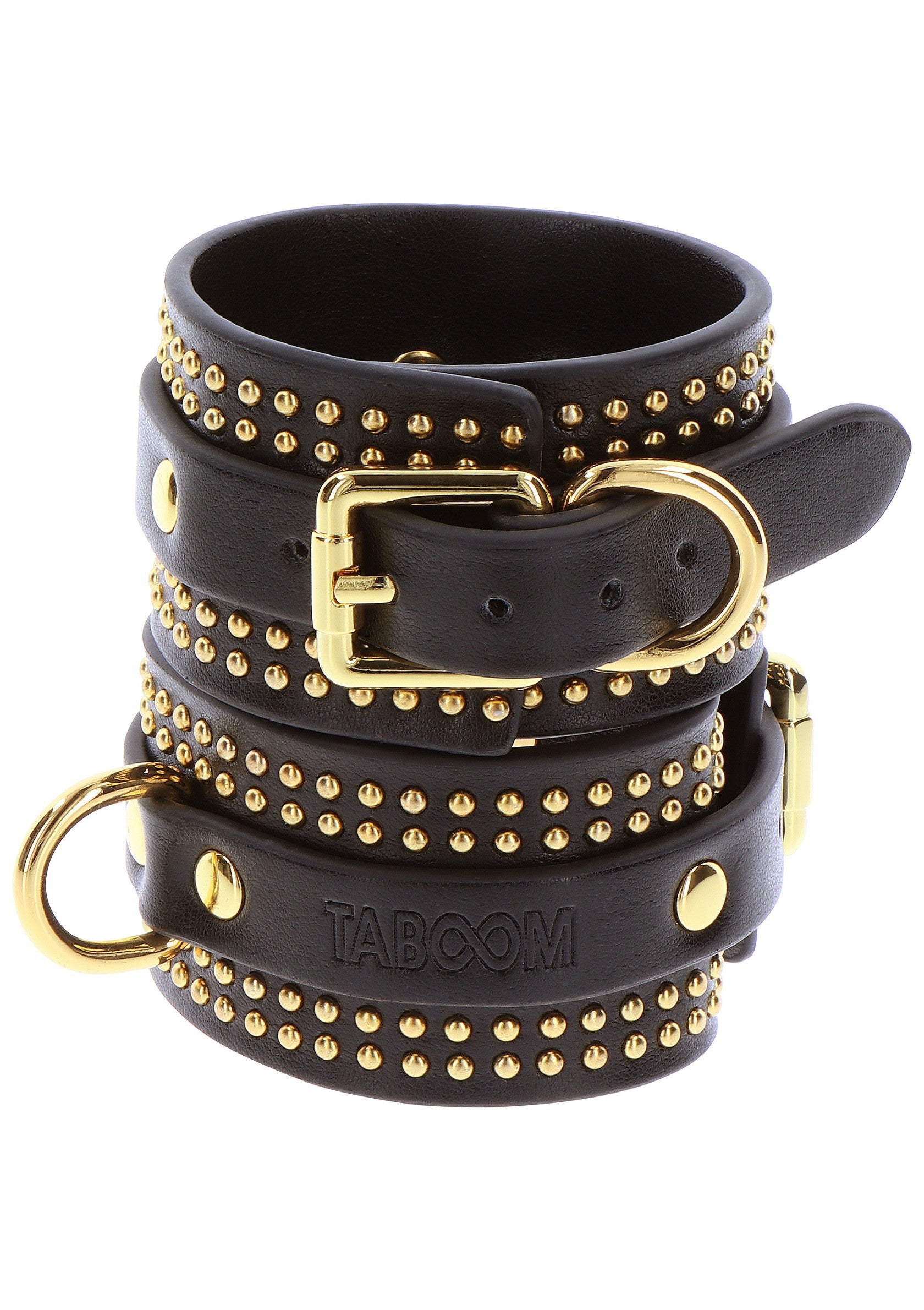 17421 taboom vogue studded ankle cuffs set