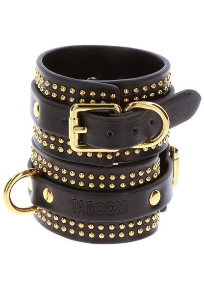 17421 taboom vogue studded ankle cuffs set