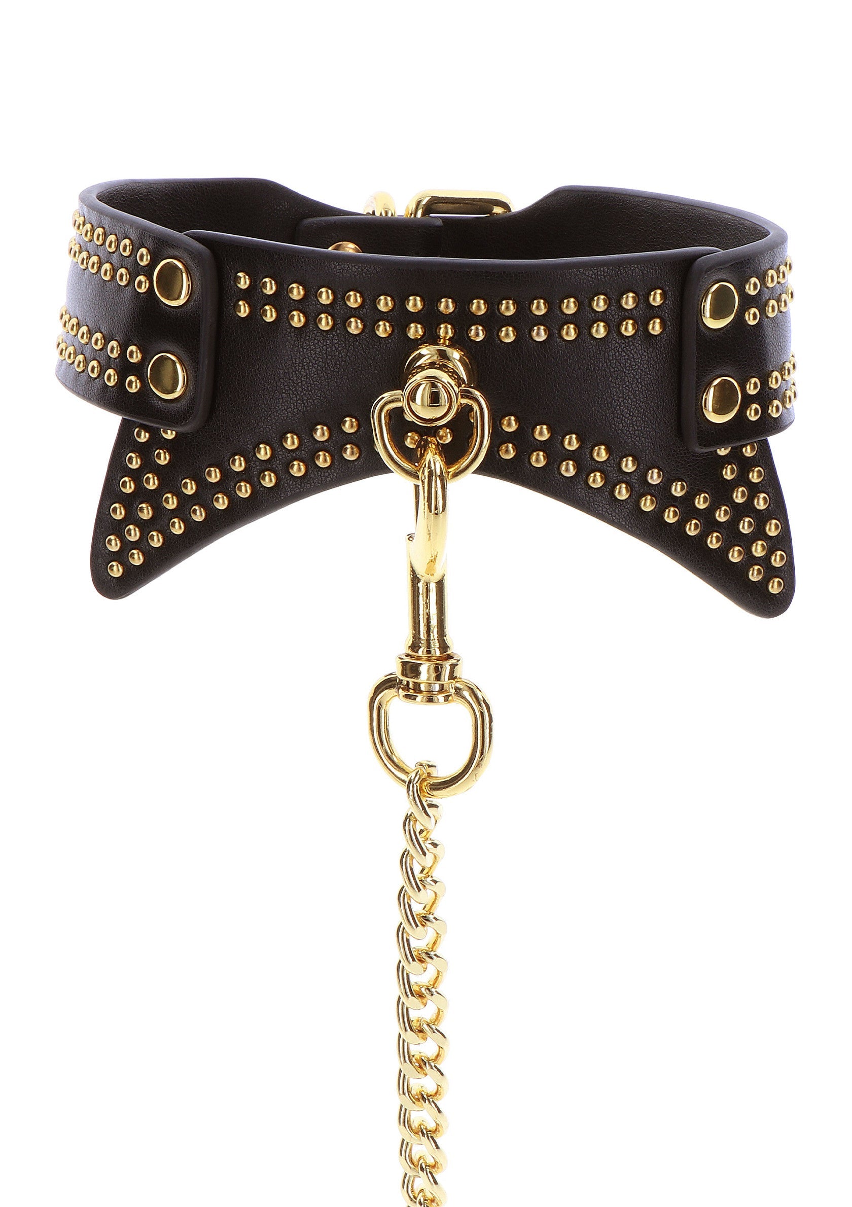 17423 taboom vogue studded collar and leash