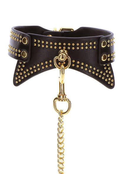 17423 taboom vogue studded collar and leash