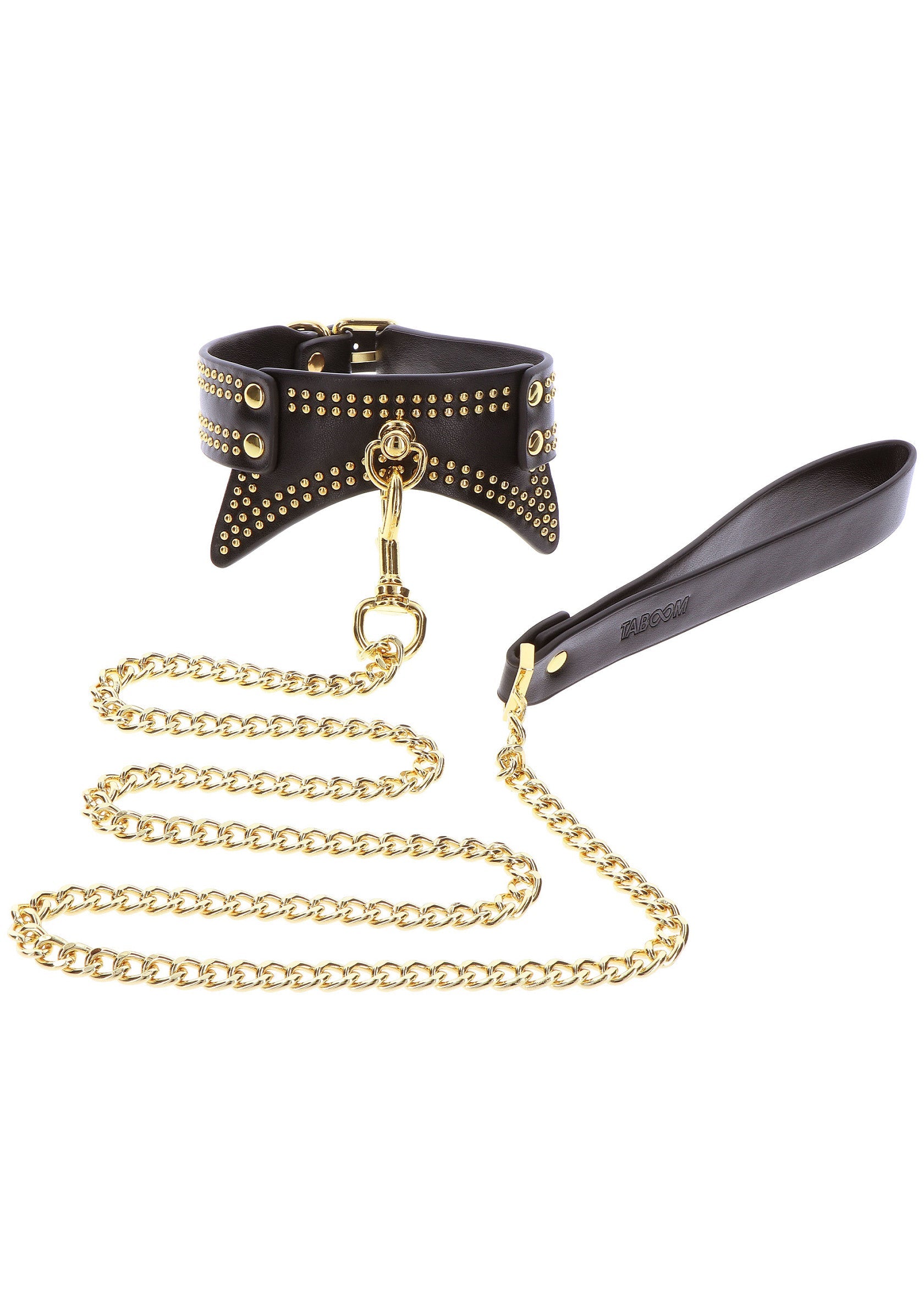 17423 taboom vogue studded collar and leash