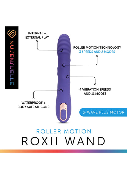 17510 nu sensuelle roxii roller motion wand