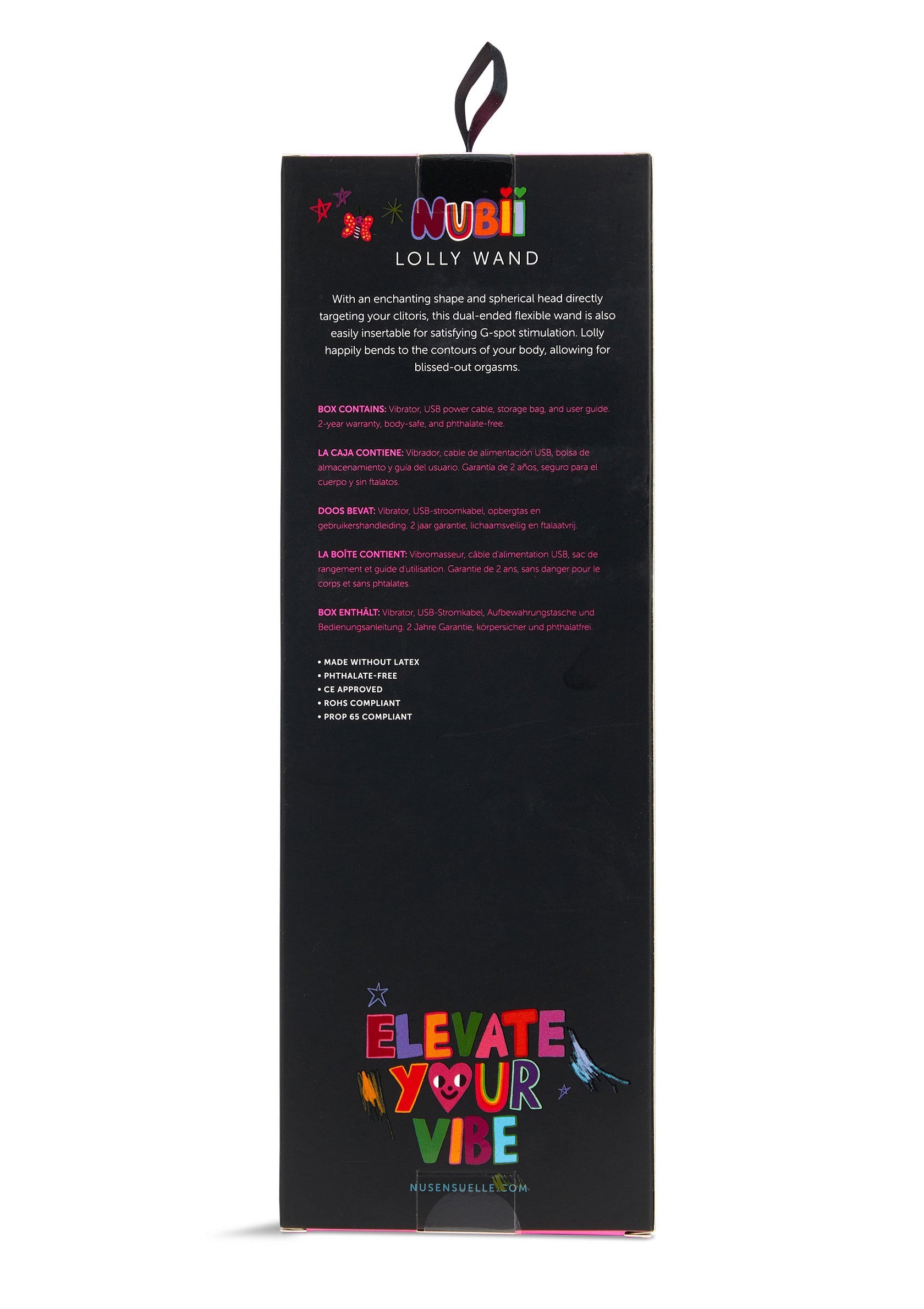 17534 nu sensuelle lolly double ended nubii wand
