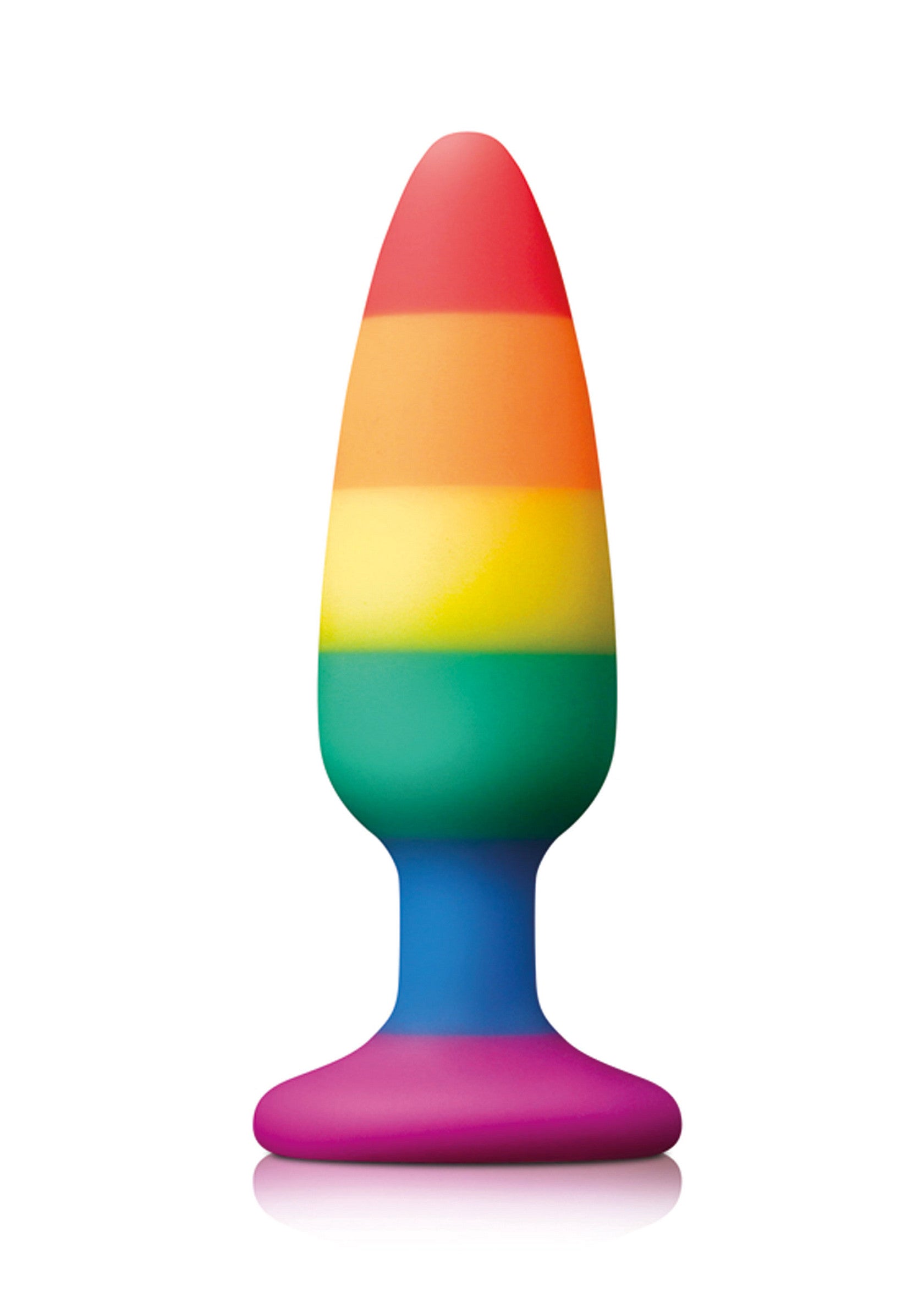 18133 ns novelties colours pleasure plug rainbow medium