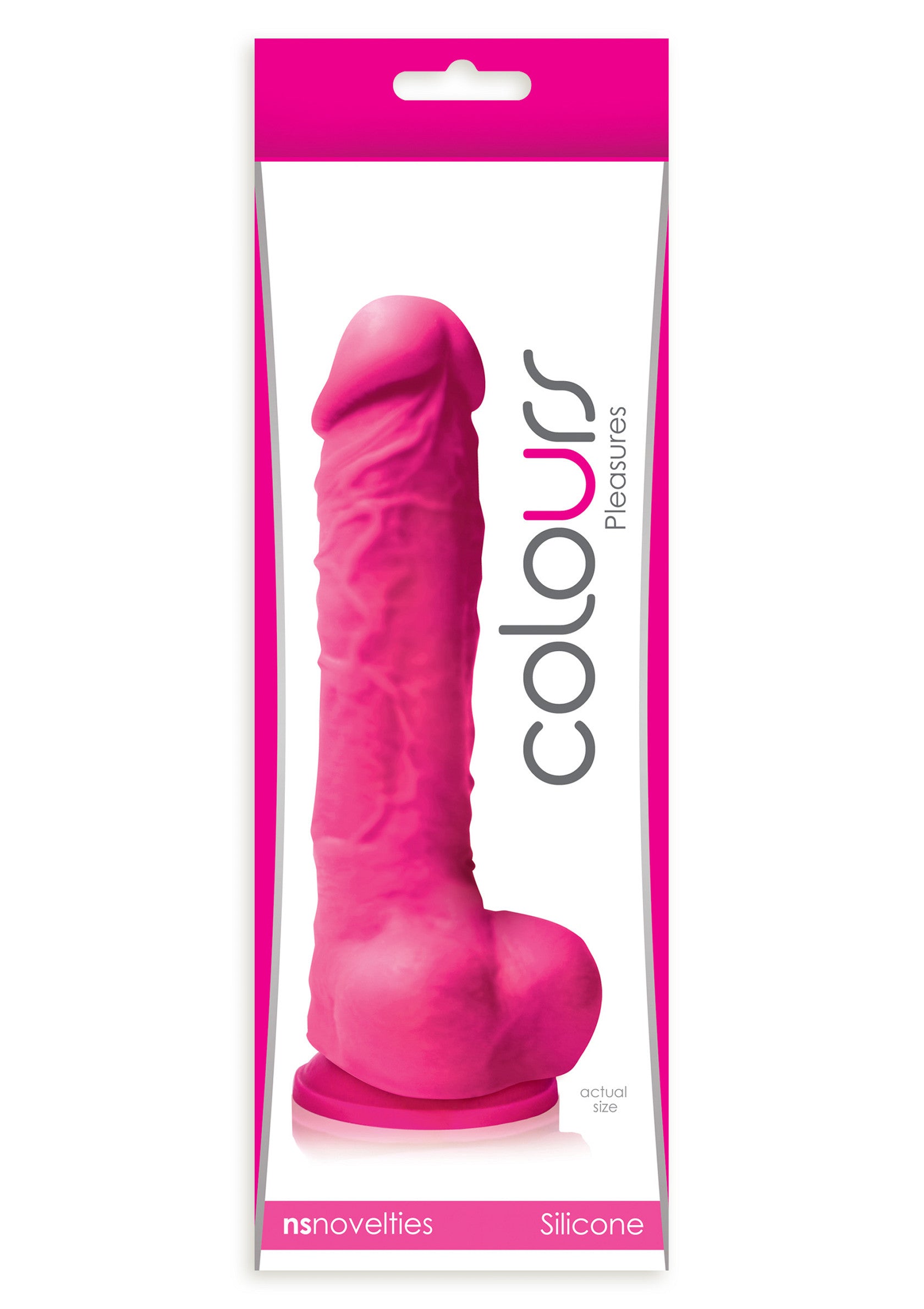 18139 ns novelties colours pleasures dildo 5 inch