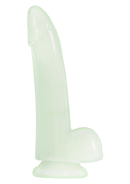 18211 ns novelties fire fly smooth glowing dong 5 inch