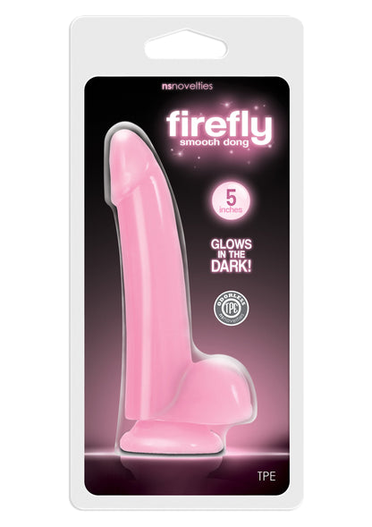 18211 ns novelties fire fly smooth glowing dong 5 inch