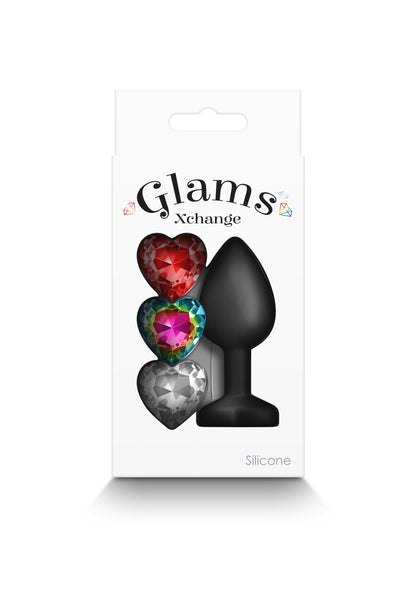 18250 ns novelties glams glams xchange heart small