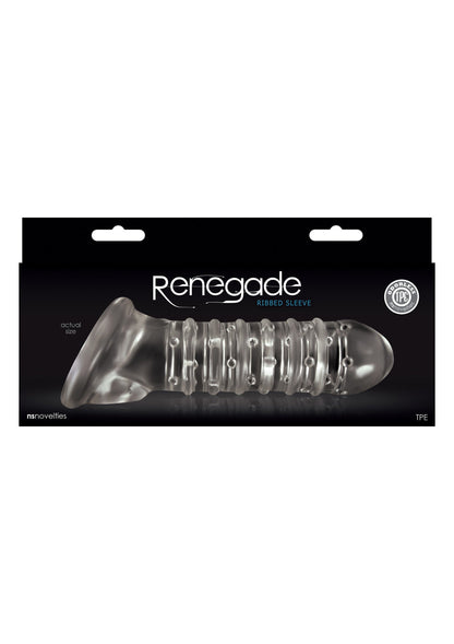 18367 ns novelties renegade ribbed sleeve
