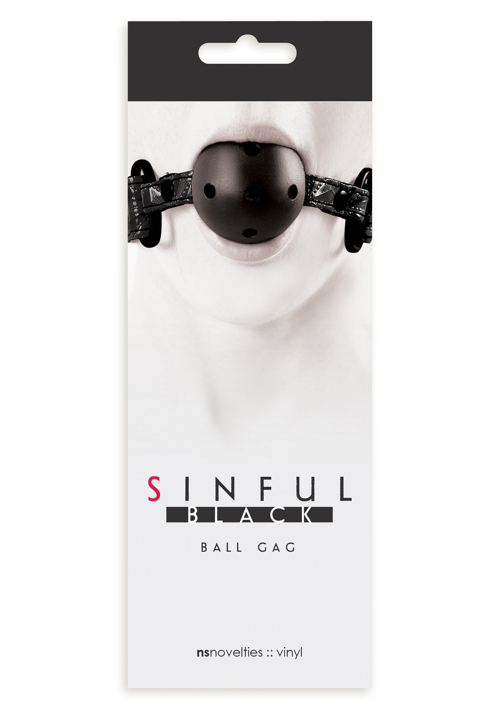 18462 ns novelties sinful ball gag