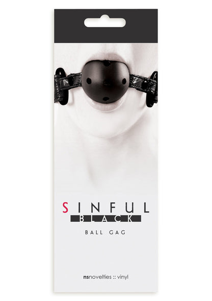 18462 ns novelties sinful ball gag