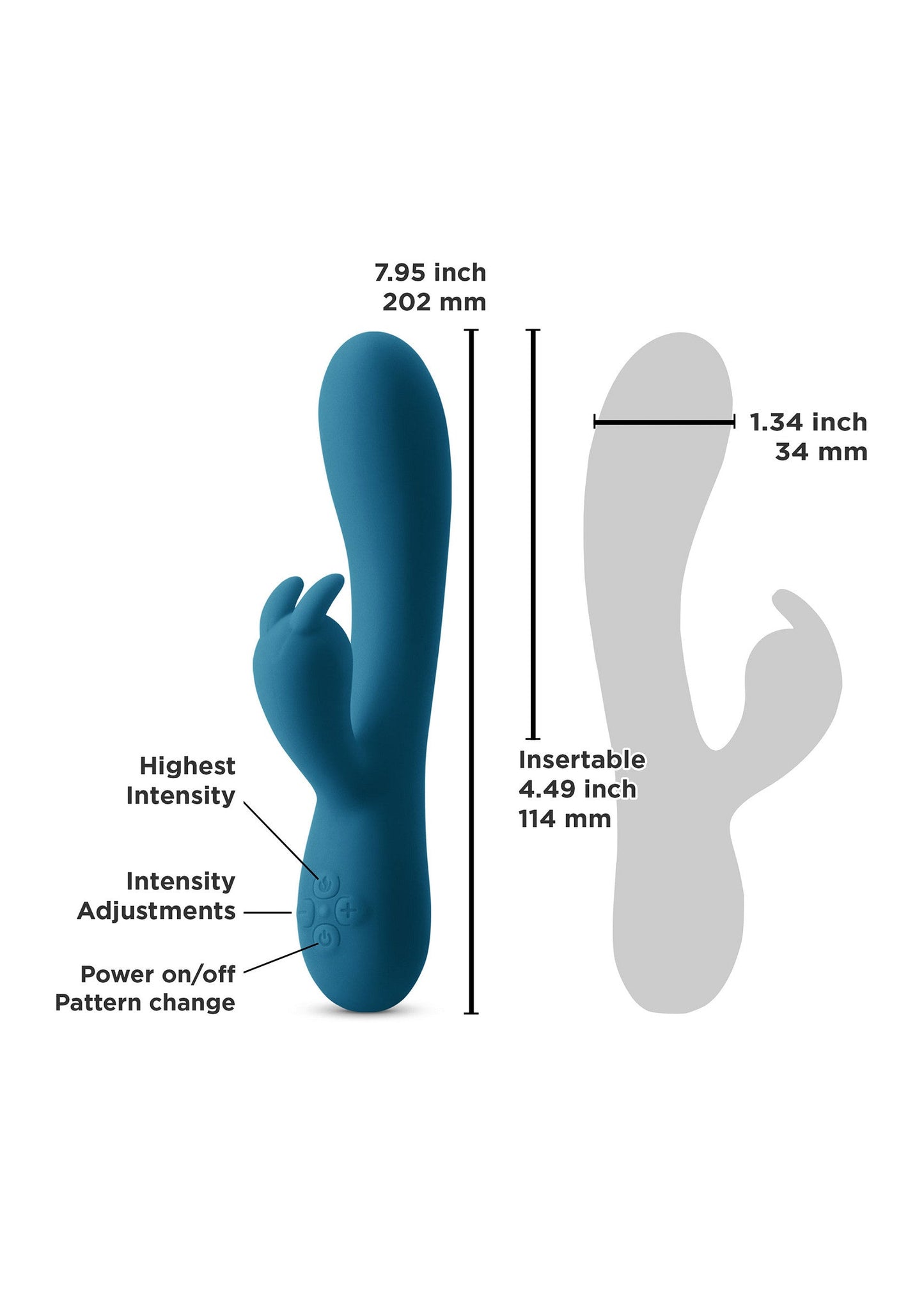 18530 ns novelties inya inya luv bunny