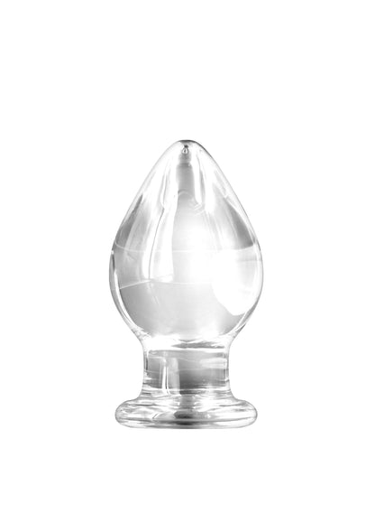 18641 ns novelties renegade knight glass buttplug