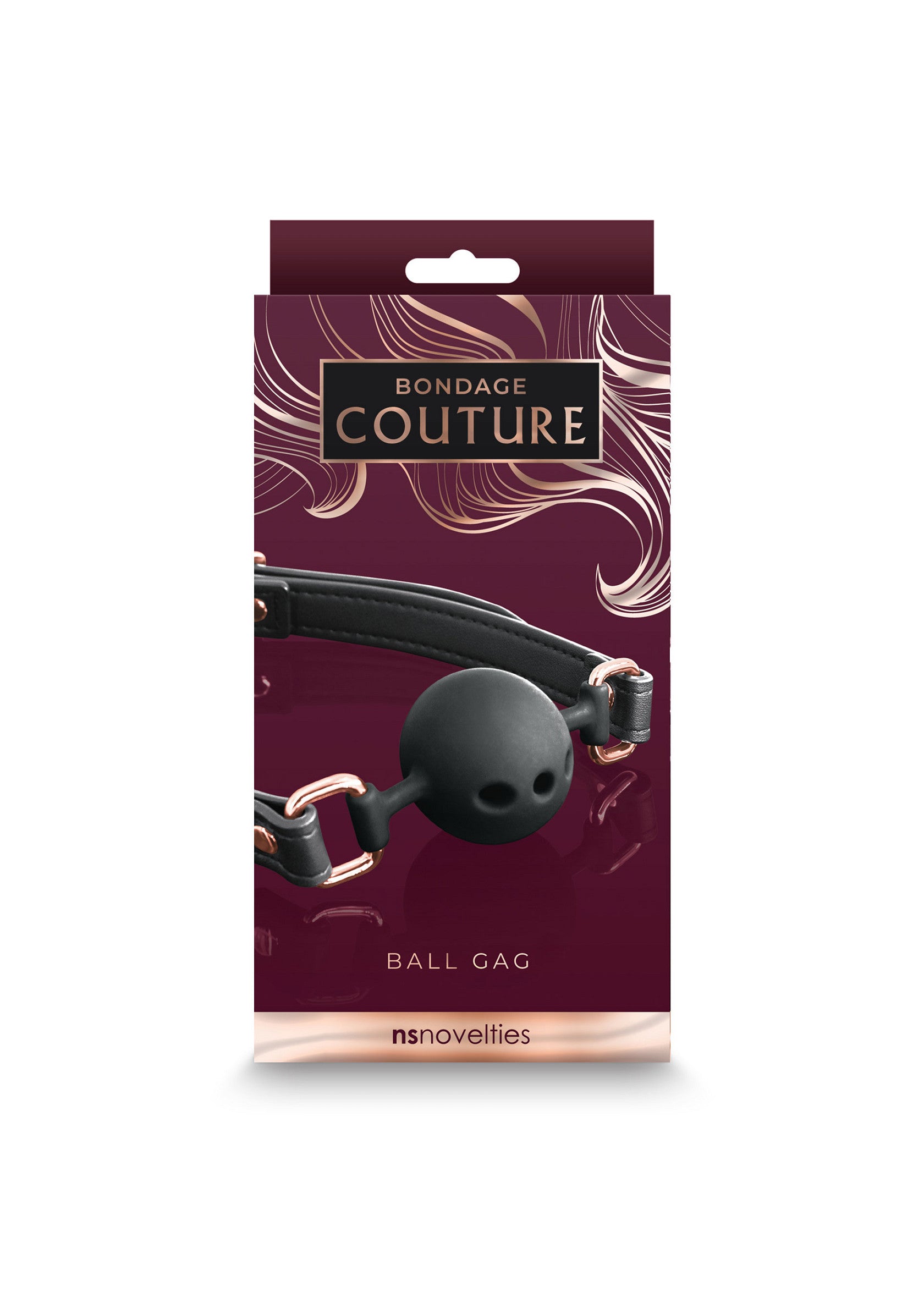 18835 ns novelties bondage couture bondage couture ball gag
