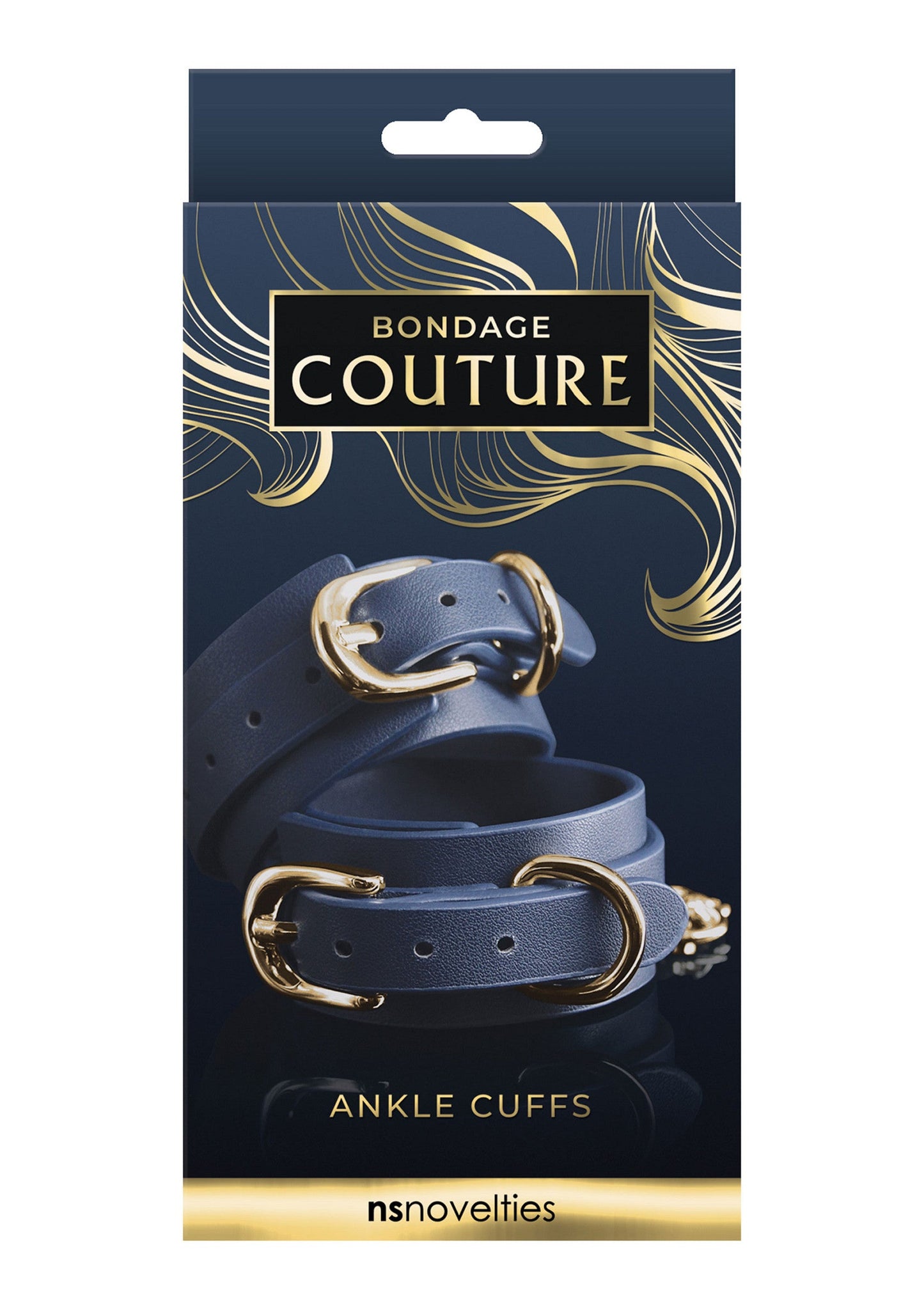 18843 ns novelties bondage couture bondage couture ankle cuff