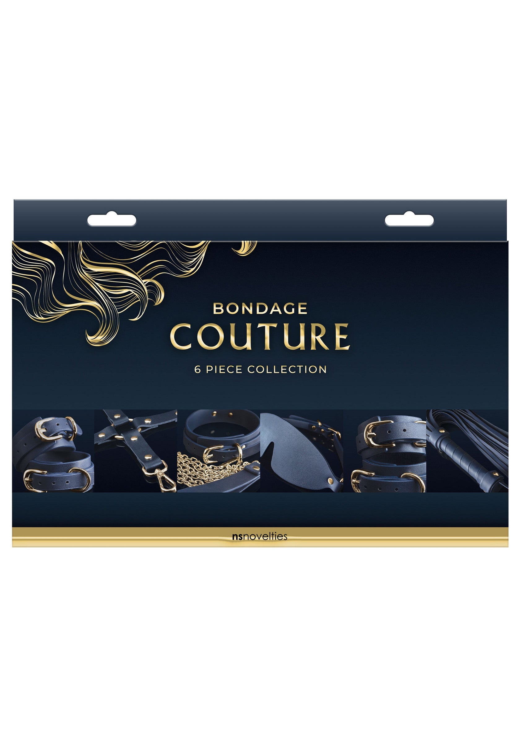 18845 ns novelties bondage couture bondage couture 6 piece kit
