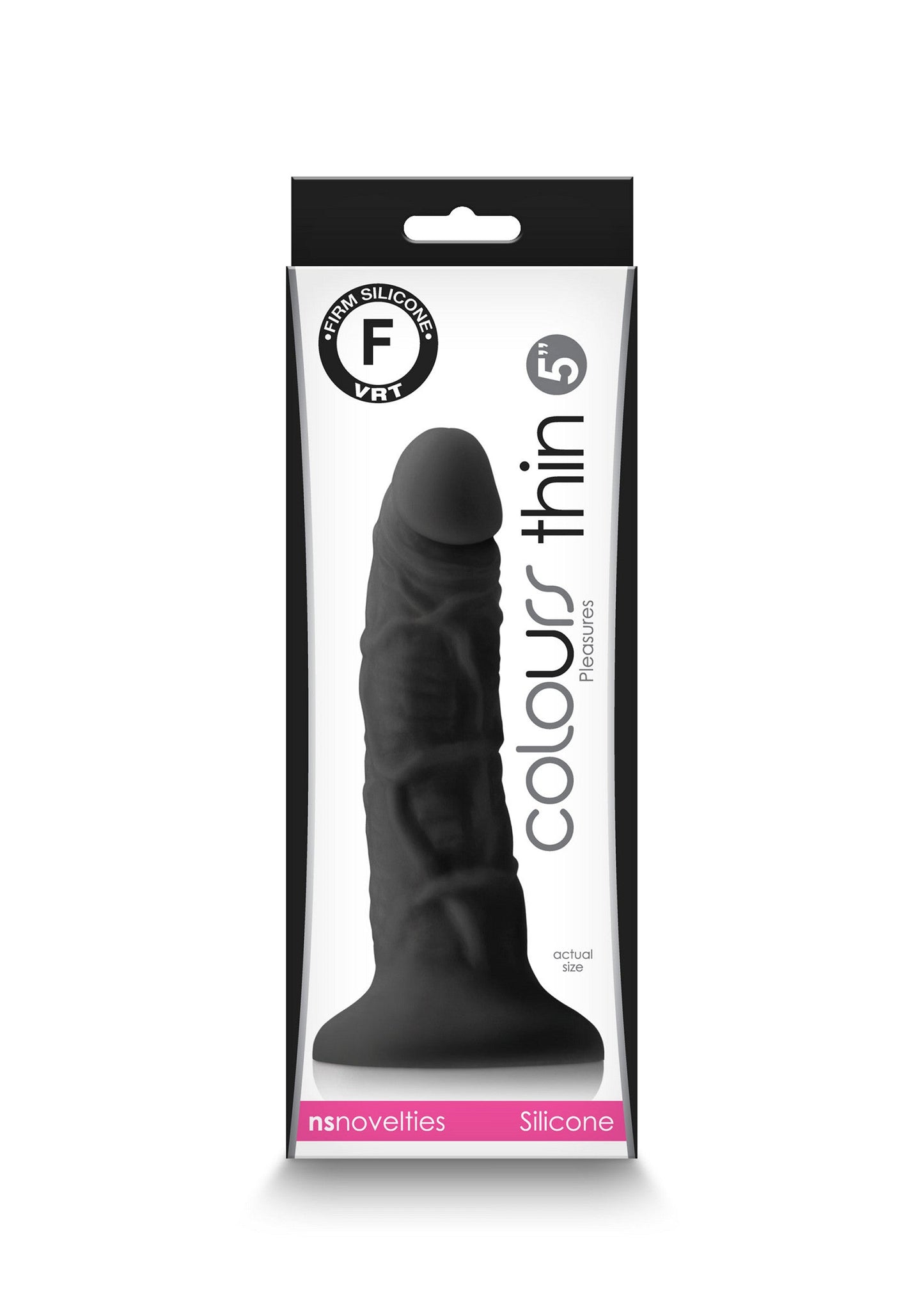 18911 ns novelties colours pleasures dildo thin 5 inch