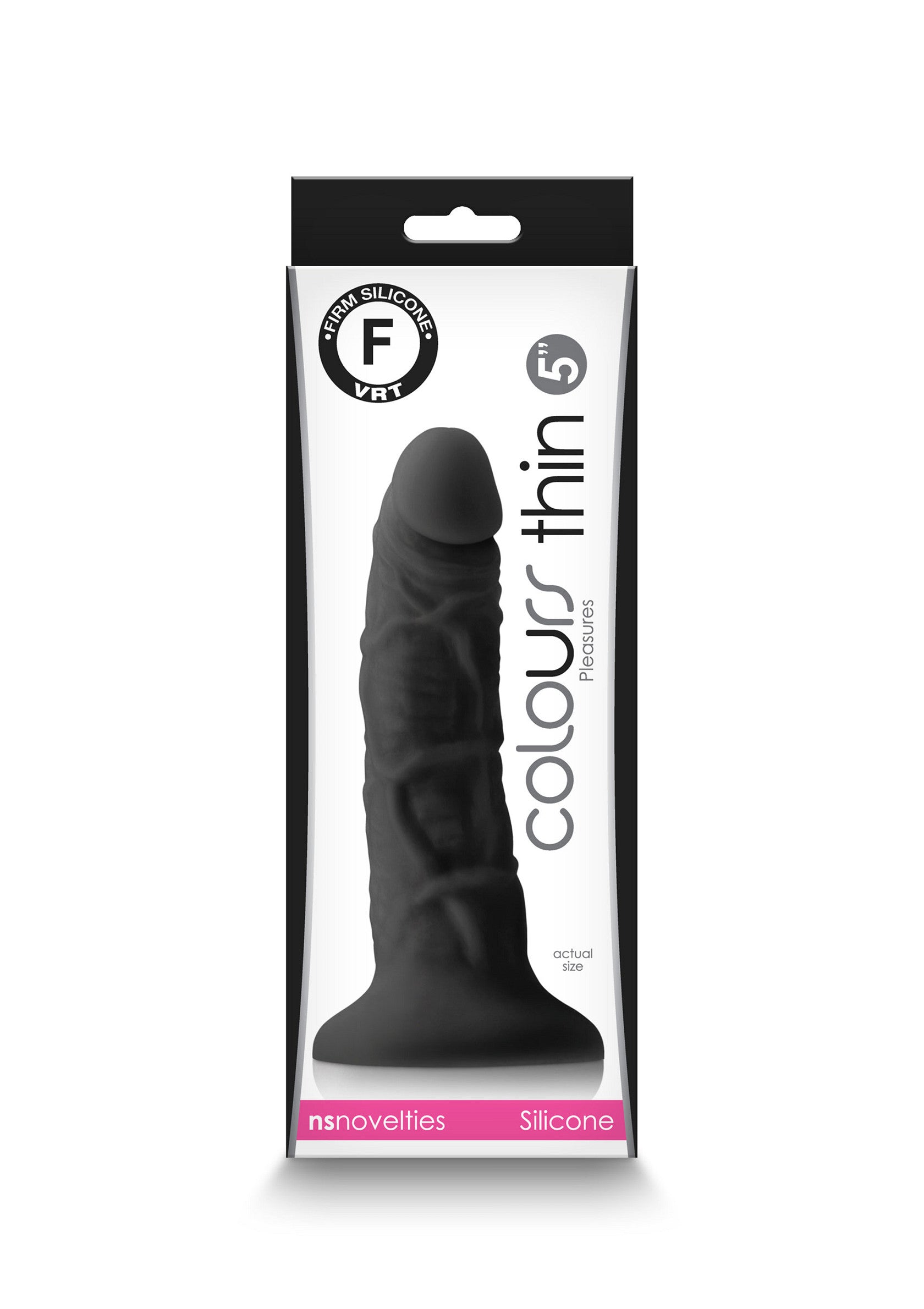 18911 ns novelties colours pleasures dildo thin 5 inch
