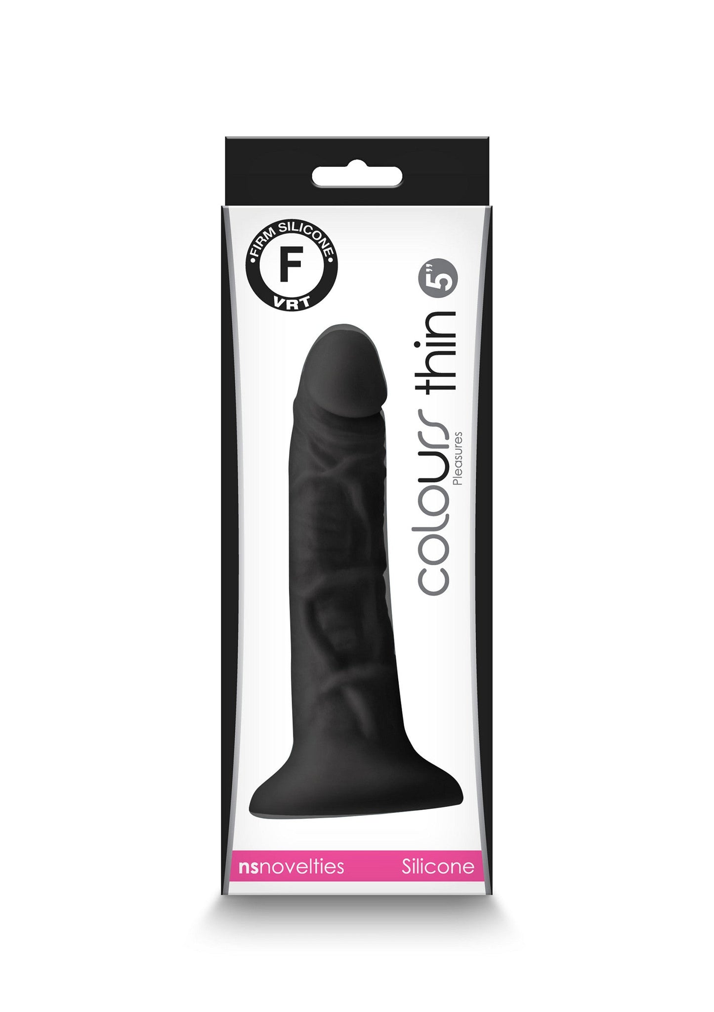18911 ns novelties colours pleasures dildo thin 5 inch