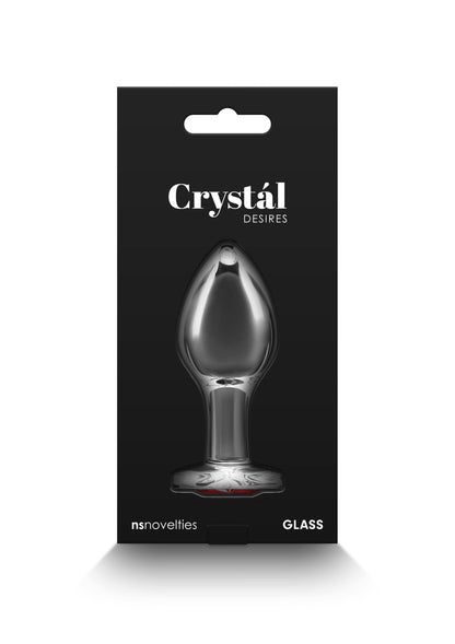 19100 ns novelties crystal crystal desires red heart m