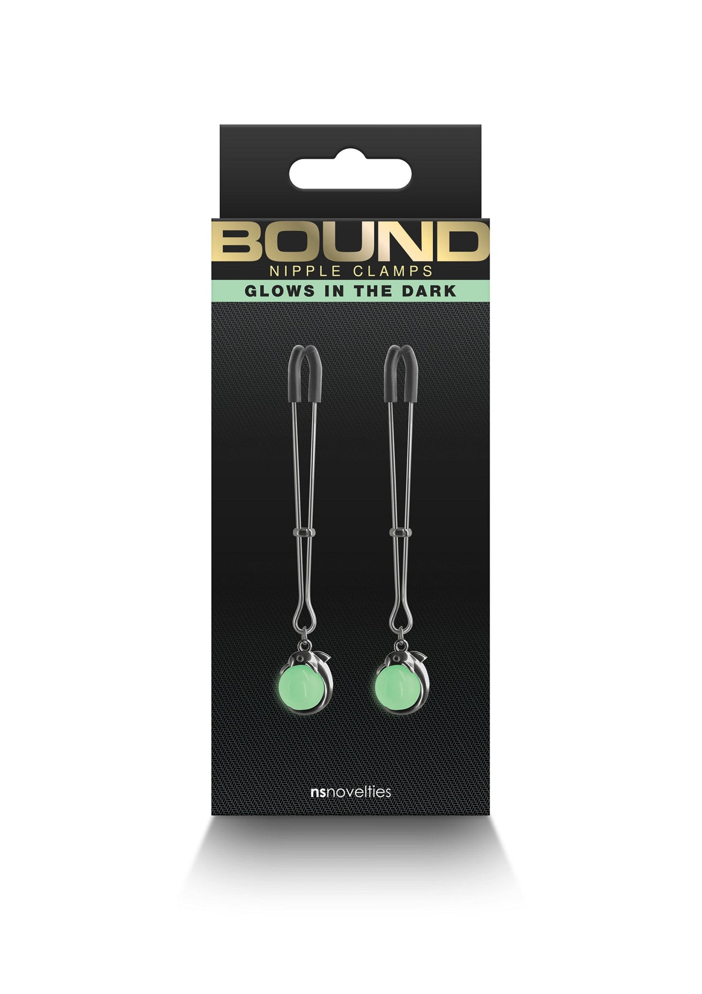 19180 ns novelties bound nipple clamps g1