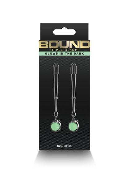 19180 ns novelties bound nipple clamps g1