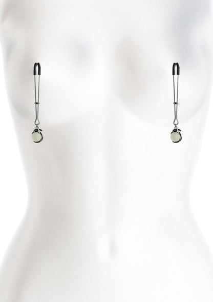 19180 ns novelties bound nipple clamps g1