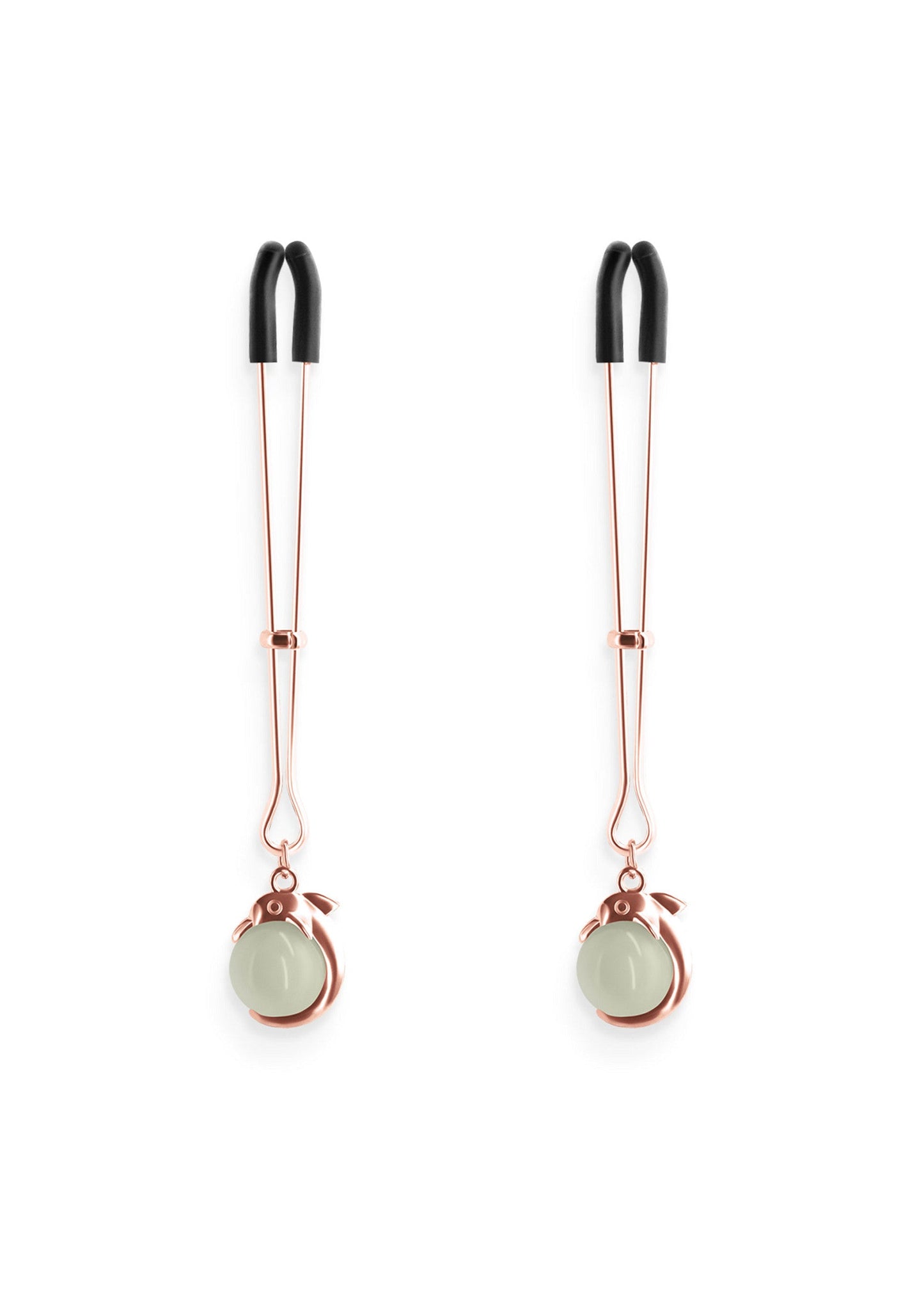 19180 ns novelties bound nipple clamps g1