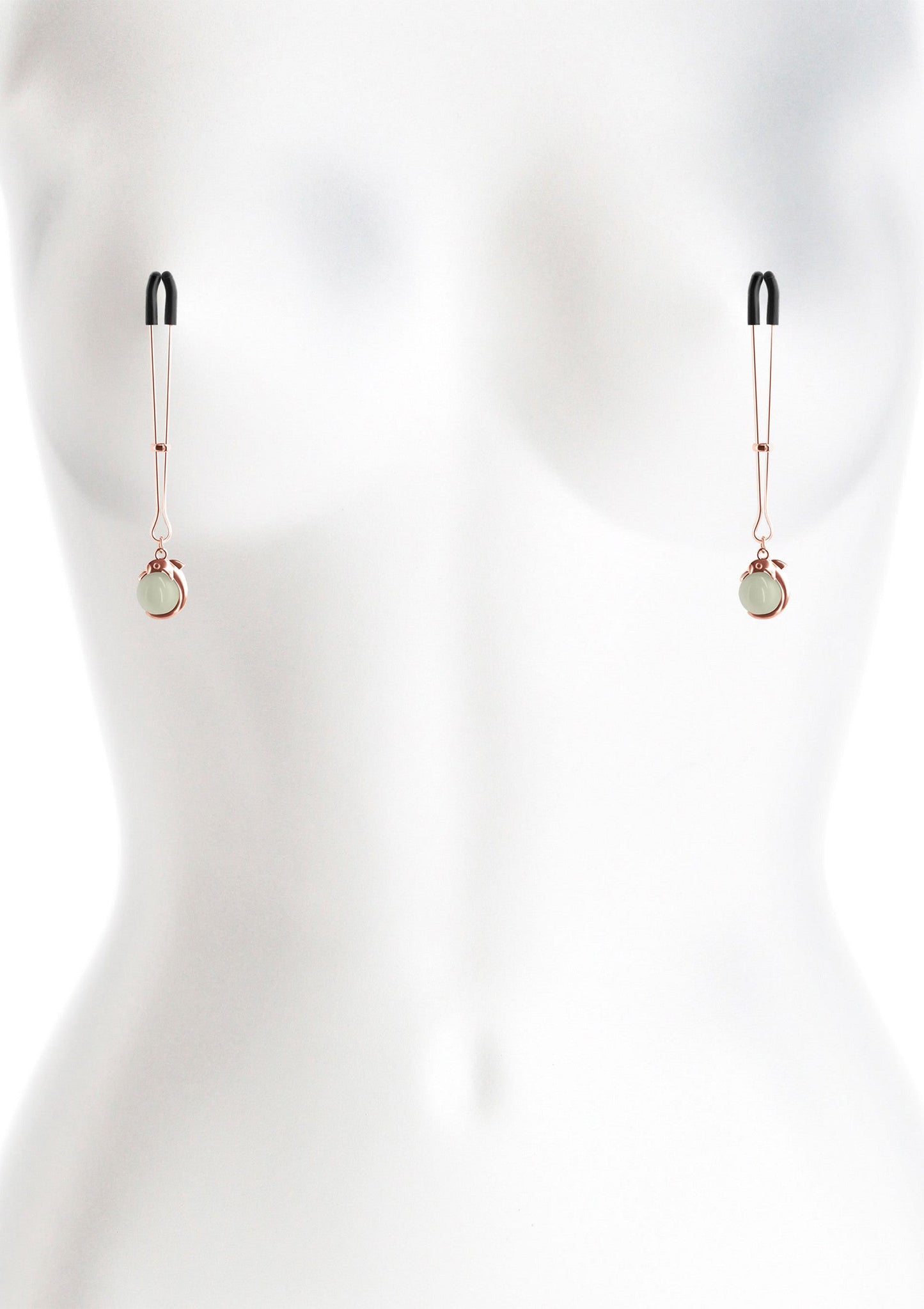 19180 ns novelties bound nipple clamps g1