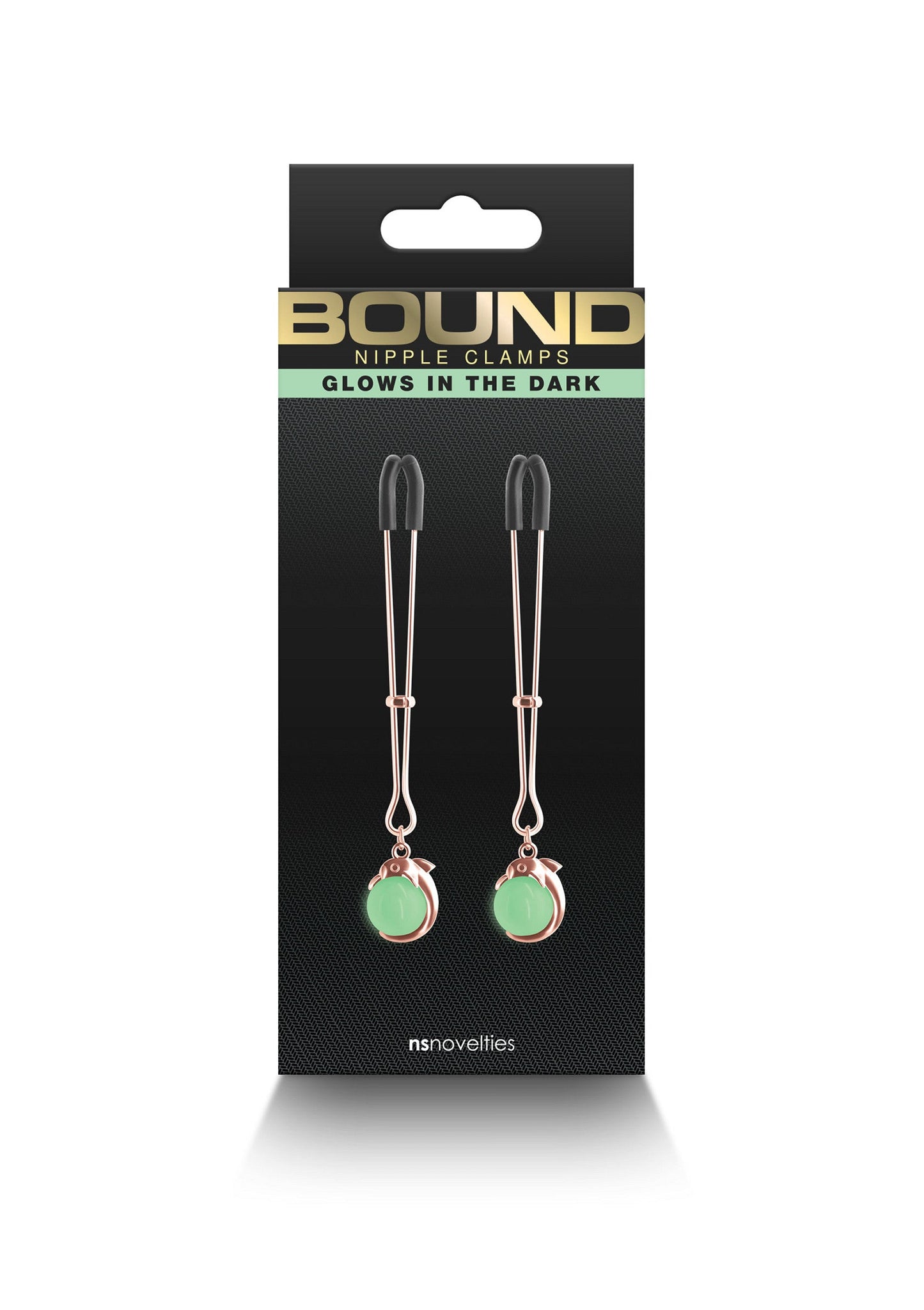 19180 ns novelties bound nipple clamps g1