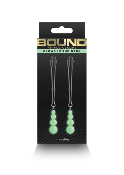 19181 ns novelties bound nipple clamps g2