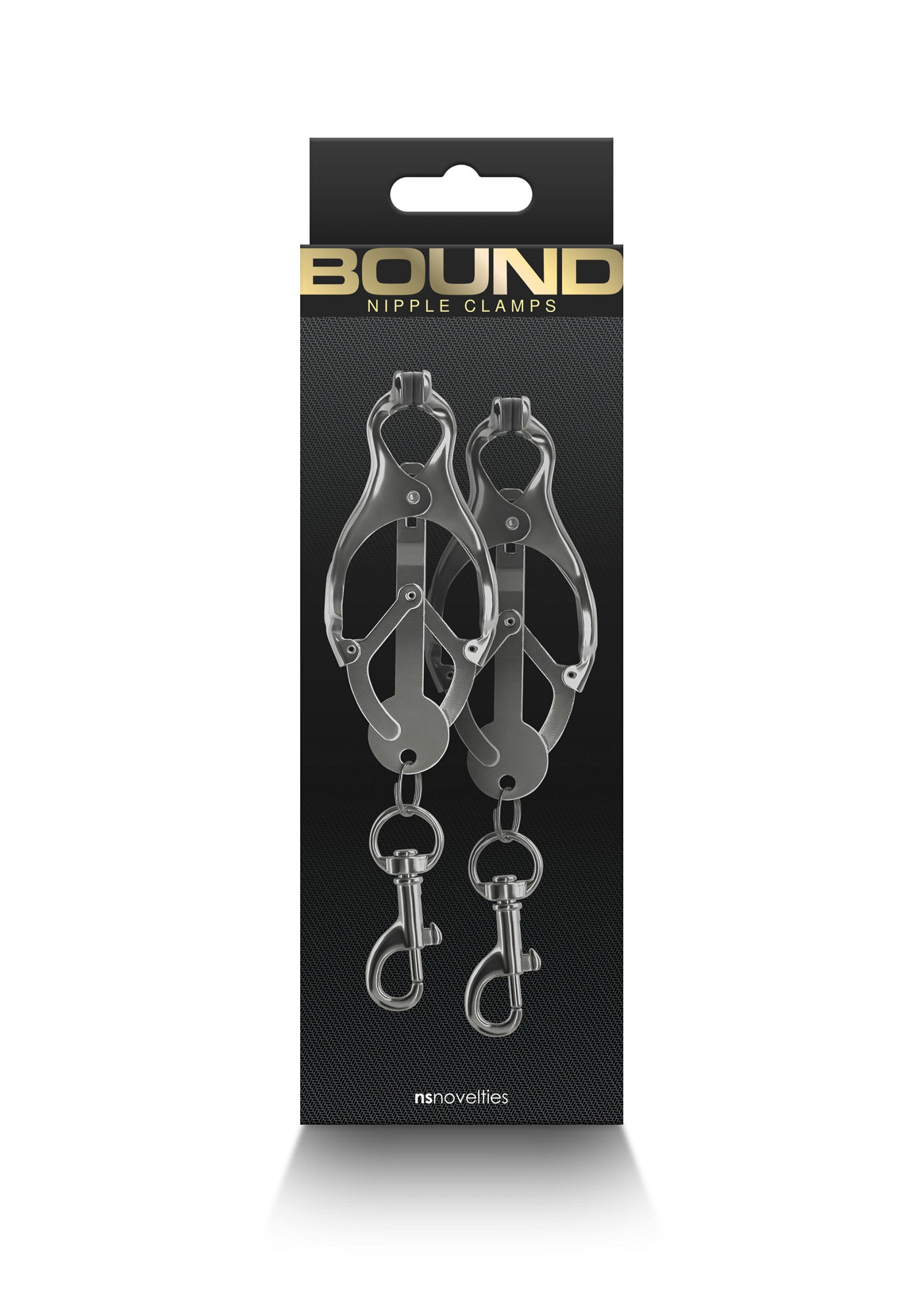 19195 ns novelties bound nipple clamps c3