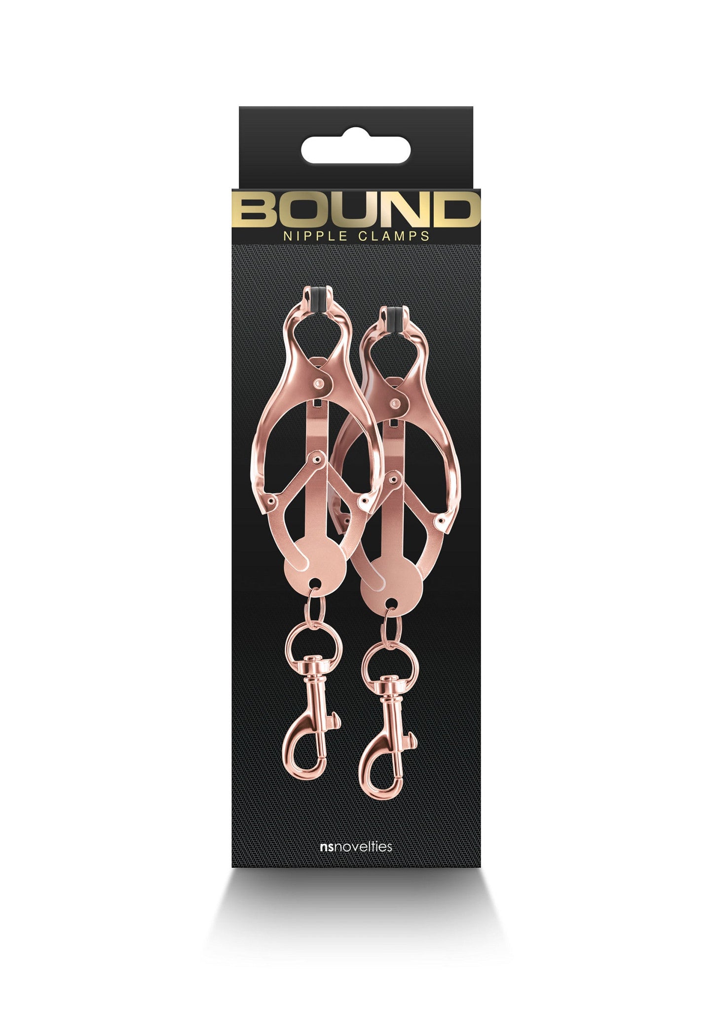 19195 ns novelties bound nipple clamps c3