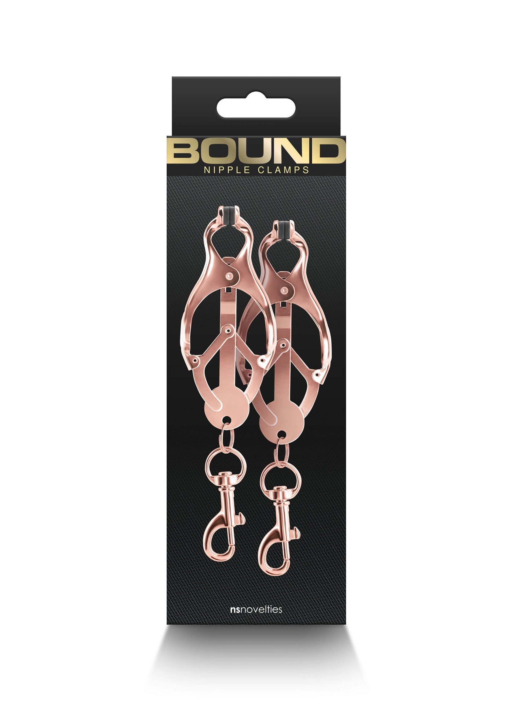 19195 ns novelties bound nipple clamps c3