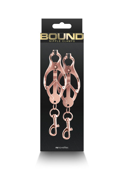 19195 ns novelties bound nipple clamps c3