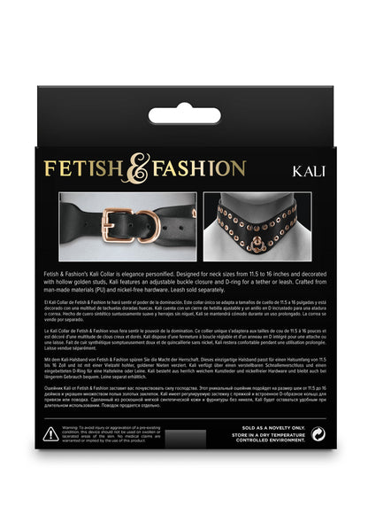 19233 ns novelties fetish fashion kali collar
