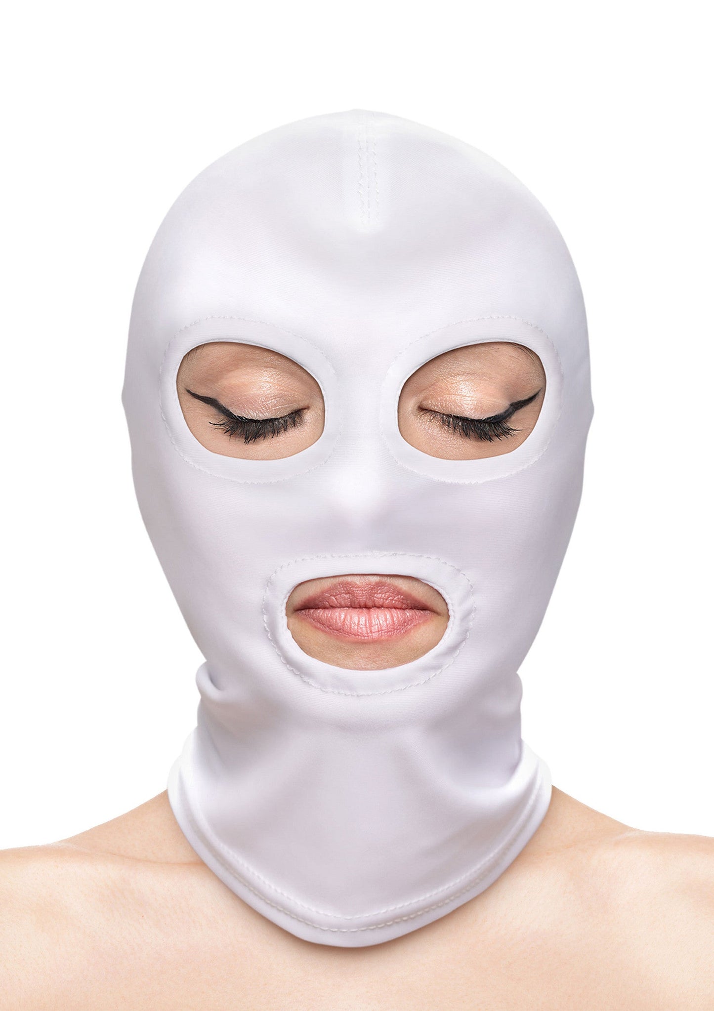 19241 ns novelties fetish fashion eyes mouth hood