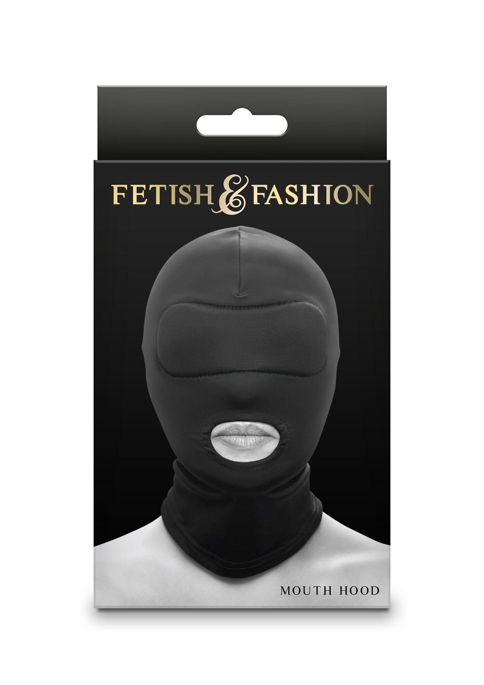 19242 ns novelties fetish fashion mouth hood