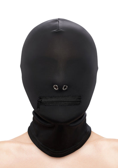 19245 ns novelties fetish fashion zippered mouth hood